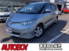 エスティマ　2.4 アエラス 4WD　スマートキー・プッシュスタート・HDDナビ・フルセグTV・バックカメラ・ETC・ワイパーデアイサー・キセノンヘッドライト・リアエアコン・電動格納ミラー・両側スライドドア 2400