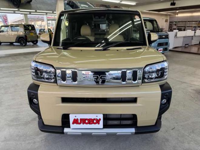 タフトGターボ クロム ベンチャー 4WD　スマートアシストプッシュスタート　エンジンスターター　純正オプションナビ　Bluetooth シートヒーター　追従クルコン　クラッツィオシートカバー　サンルーフ　ドライブレコーダー　新品ジオランダーマッドタイヤ 660