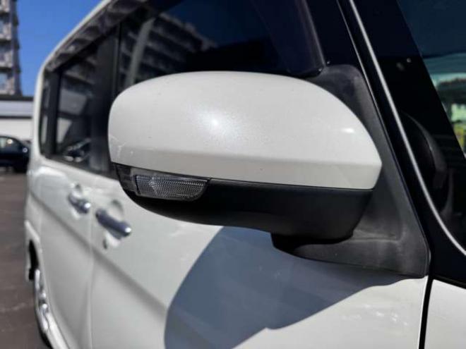 タントカスタム RS トップエディション SAIII 4WD　スマートキー・プッシュスタート・純正8incSDナビ・フルセグTV・BT・バックカメラ・片側シートヒーター・アイドリングストップ・横滑り防止・両側スライドドア・LEDヘッドライト・ETC・シートカバー 660