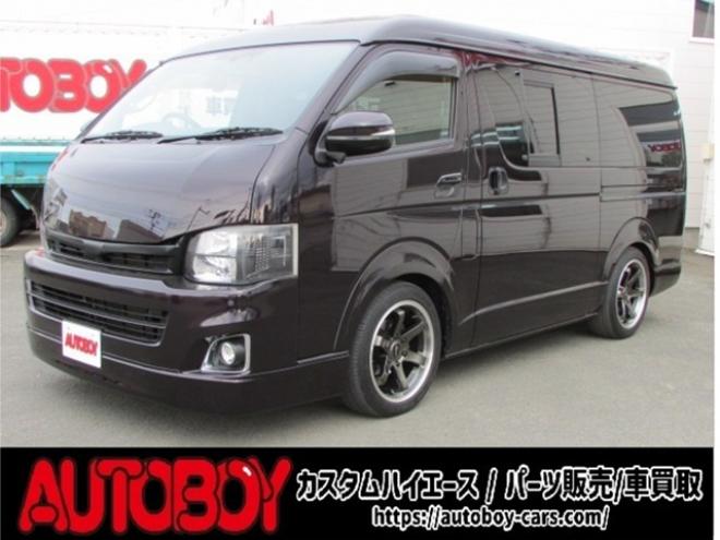 ハイエースバン2.7 スーパーGL プライムセレクション ワイド ロング ミドルルーフ 4WD　社外ナビ/フルセグTV/バックカメラ/LEDヘッドライト・フォグ/ETC/ドライブレコーダー 2700