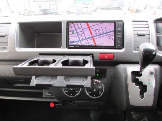 ハイエースバン2.7 スーパーGL プライムセレクション ワイド ロング ミドルルーフ 4WD　社外ナビ/フルセグTV/バックカメラ/LEDヘッドライト・フォグ/ETC/ドライブレコーダー 2700