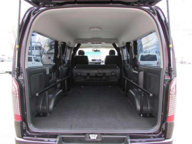 ハイエースバン2.7 スーパーGL プライムセレクション ワイド ロング ミドルルーフ 4WD　社外ナビ/フルセグTV/バックカメラ/LEDヘッドライト・フォグ/ETC/ドライブレコーダー 2700