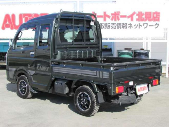 キャリースーパーキャリイ X 3方開 4WD　純正ナビ　フルセグ　バックカメラ　キーレス　マッドクロスAW　オープンカントリー 660