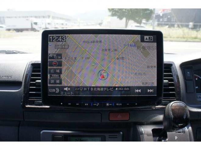 レジアスエース2.8 スーパーGL ダークプライムII ロングボディ ディーゼルターボ 4WD　バン　TRDバンパー&アルパインBIG-X11型　リアヒーター&クーラー　プッシュスタート　スマートキー　　両側スライドドア　ドラレコ　ETC　車線逸脱防止　横滑り防止装置　電動格納ミラー　ベッドキッド 2800