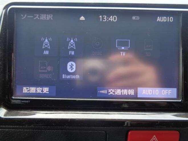 レジアスエース2.8 スーパーGL ダークプライムII ロングボディ ディーゼルターボ 4WD　415COBRA　S-6ボンネット&クリーンルック3Fリップ&ステージ2ルーフスポイラー&バッドラッカーSD-6　17インチAW　ヨコハマPARADA215/60R17　両側パワースライドドア　ETC　社外コンソールBOX　ベットキット 2800