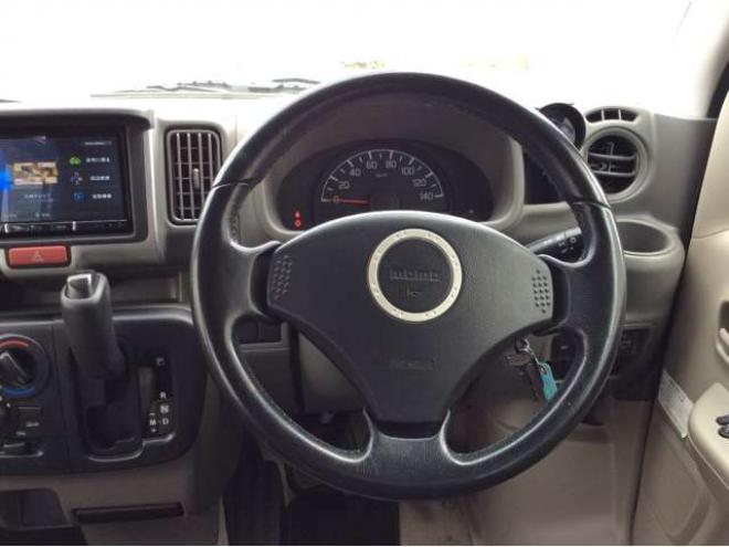 エブリィジョイン ハイルーフ 5AGS車 4WD　パートタイム4WD　キーレス　リアヒーター　フルセグTV　7インチメモリナビ　ベッドキッド　電動格納ミラー　社外タコメーター　CD/DVD　AUX　Bluetooth　アルミホイール 660