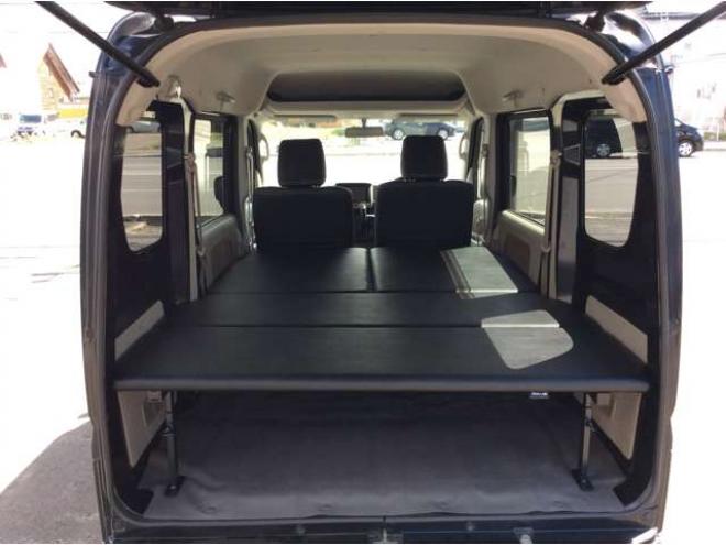 エブリィジョイン ハイルーフ 5AGS車 4WD　パートタイム4WD　キーレス　リアヒーター　フルセグTV　7インチメモリナビ　ベッドキッド　電動格納ミラー　社外タコメーター　CD/DVD　AUX　Bluetooth　アルミホイール 660