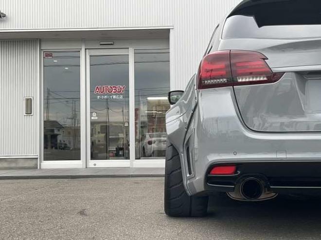 レヴォーグ2.0 STI スポーツ アイサイト 4WD　東京オートサロン2020受賞車　フロント片側60mmワイド　リア片側85mmワイド　ナルドグレー全塗装　BRIDEセミバケットシート　WRX後期Fバンパー　フロント6POTキャリパー　CUSCO製車高調　車幅公認済み 2000