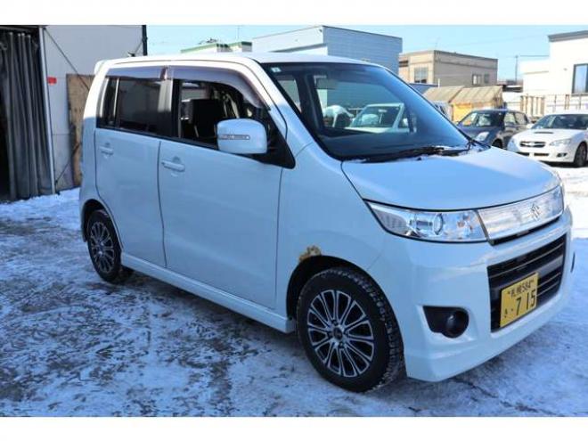 ワゴンRスティングレー T 4WD　スマートキー・走行すくない5.7万キロ・修復なし・ターボ 660