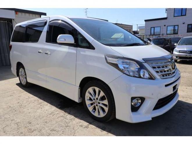 アルファード2.4 240S タイプゴールド 4WD　両側パワースライドドア・ナビ・TV・パワーバックドア・ハーフレザーシート 2400