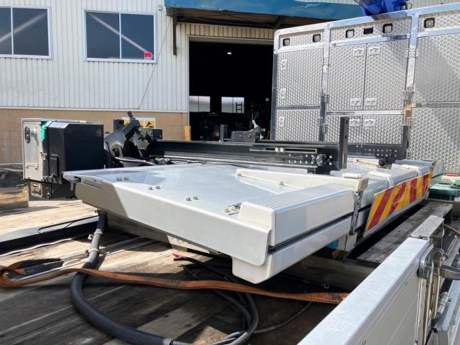 その他新明和　中古　4tワイド格納パワーゲート