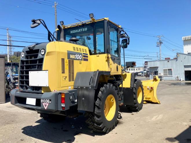 ホイールローダコマツ　中古　WA100-8Y　建機