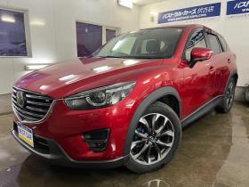 CX-5　ＸＤ　Ｌパッケージ　本州仕入　ワンオーナー　寒冷地仕様　禁煙車　サンルーフ　スカイアクティブディーゼルターボ　純正１９インチＡＷ　社外１７ＡＷ＋スタッドレスタイヤ付　ブラインドスポット　レーダークルーズコントロール 4WD 2200 5Dr