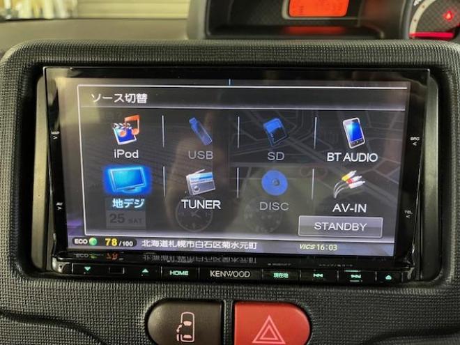 スペイドＦジャック　寒冷地仕様　禁煙車　パワースライドドア　社外１５インチＡＷ　スタッドレスタイヤ付　エンジンスターター　ＫＥＮＷＯＯＤナビ　地デジ　Ｂｌｕｅｔｏｏｔｈオーディオ　バックカメラ　前後ドライブレコーダー 4WD 1500 4Dr