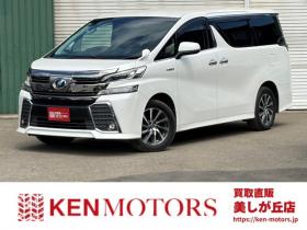 ヴェルファイア　ハイブリッド 2.5 ZR Gエディション E-Four 4WD　ドライブレコーダー　両側パワスラ　パワステ　パワーウィンドウ　TV　ナビ　バックカメラ　電動リアゲート　後席モニター　電動シート　シートヒーター　オットマン　クルーズコントロール　キーレスエントリー 2500