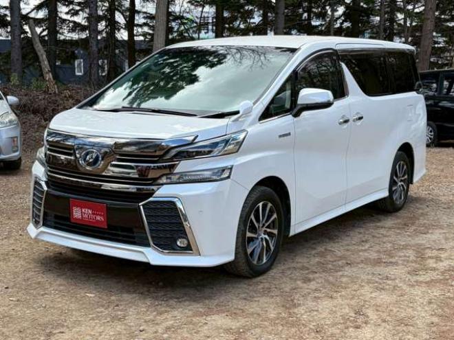 ヴェルファイアハイブリッド 2.5 ZR Gエディション E-Four 4WD　ドライブレコーダー　両側パワスラ　パワステ　パワーウィンドウ　TV　ナビ　バックカメラ　電動リアゲート　後席モニター　電動シート　シートヒーター　オットマン　クルーズコントロール　キーレスエントリー 2500