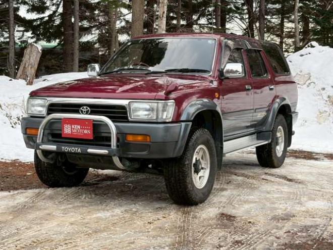 ハイラックスサーフ3.0 SSR-G ワイドボデー ディーゼルターボ 4WD　レカロシート　社外ハンドル　社外ナビ　地デジ　ETC　2バッテリー　バンパーガード　パワステ　パワーウィンドウ　純正アルミホイール　クルーズコントロール　寒冷地仕様 3000