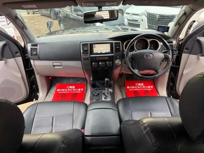 ハイラックスサーフ2.7 SSR-X リミテッド 4WD　社外アルミホイール　リフトアップ　社外ナビ　バックカメラ　ETC　寒冷地仕様　ABS　キーレスエントリー　パワステ　パワーウィンドウ　盗難防止装置　エアコン　ルーフレール 2700