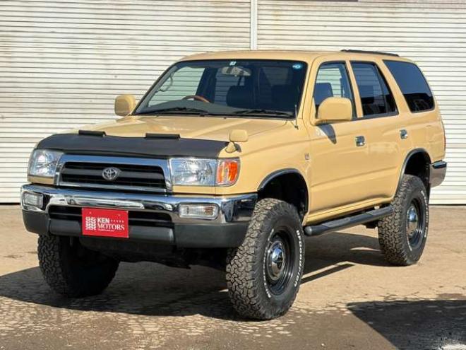 ハイラックスサーフ2.7 SSR-V ワイドボディ 4WD　US仕様　リフトアップ　全塗装済　社外ナビ　パワステ　パワーウィンドウ　ETC　バックカメラ　アルミホイール　ルーフレール　キーレスエントリー　ABS　エアコン 2700