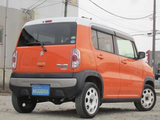 ハスラーG 4WD　2トーンルーフ 道外仕入れ 5速MT 4WD アイドリングストップ シートヒーターキーレス HID ドアバイザー プライバシーガラス 1年間走行無制限保証付 660