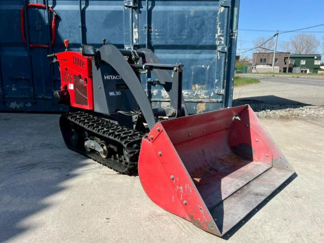除雪機日立　ミニローダー　ML30-2！