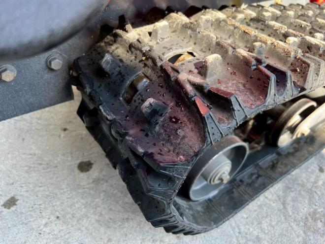 除雪機日立　ミニローダー　ML30-2！