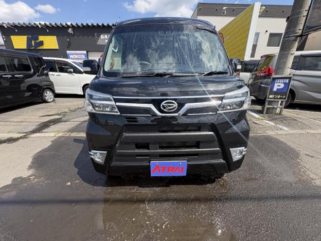 アトレーATRAI WAGON 4WD CUSTOM RS-LTD寒冷地仕様　パワースライドドア　ＶＳＣ　ブレーキアシスト　アイドリングSTOP ブルートゥースフルセグナビ　バックカメラ　純正LED　エンスタ　フォグランプ　ETC 夏タイヤ新品　全磨　エンジンオイル交換ATF交換 4WD 660 5Dr