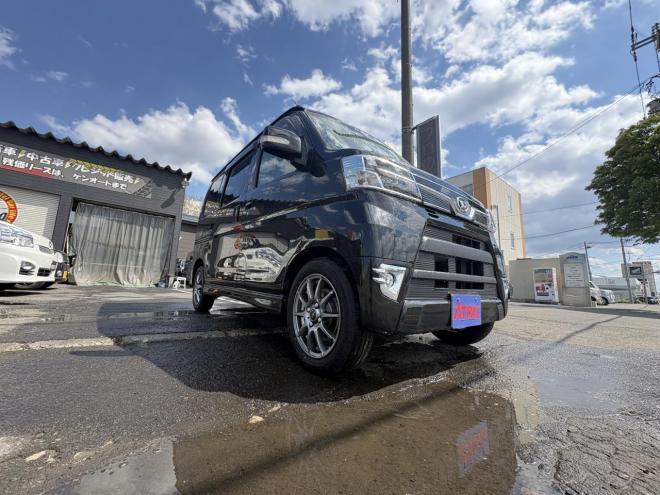 アトレーATRAI WAGON 4WD CUSTOM RS-LTD寒冷地仕様　パワースライドドア　ＶＳＣ　ブレーキアシスト　アイドリングSTOP ブルートゥースフルセグナビ　バックカメラ　純正LED　エンスタ　フォグランプ　ETC 夏タイヤ新品　全磨　エンジンオイル交換ATF交換 4WD 660 5Dr