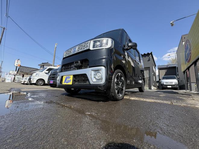 ウェイクWAKE 4WD G-SA TURBO寒冷地仕様　両側パワースライドドア　ブレーキアシスト　VSC　LEDヘッド　エンスタ　ブルートゥースフルセグナビ　シートヒーター　ETC　バイザー　フォグ　スタットレス　　エンジンオイル交換　オイルエレメント交換 4WD 660 ５Dr