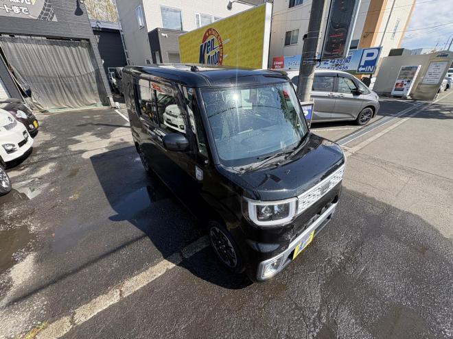 ウェイクWAKE 4WD G-SA TURBO寒冷地仕様　両側パワースライドドア　ブレーキアシスト　VSC　LEDヘッド　エンスタ　ブルートゥースフルセグナビ　シートヒーター　ETC　バイザー　フォグ　スタットレス　　エンジンオイル交換　オイルエレメント交換 4WD 660 ５Dr