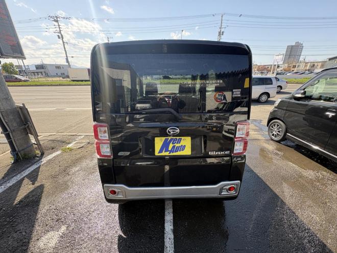 ウェイクWAKE 4WD G-SA TURBO寒冷地仕様　両側パワースライドドア　ブレーキアシスト　VSC　LEDヘッド　エンスタ　ブルートゥースフルセグナビ　シートヒーター　ETC　バイザー　フォグ　スタットレス　　エンジンオイル交換　オイルエレメント交換 4WD 660 ５Dr