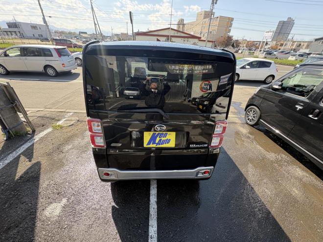 ウェイクWAKE 4WD G-SA TURBO寒冷地仕様　両側パワースライドドア　ブレーキアシスト　VSC　LEDヘッド　エンスタ　ブルートゥースフルセグナビ　シートヒーター　ETC　バイザー　フォグ　スタットレス　　エンジンオイル交換　オイルエレメント交換 4WD 660 ５Dr