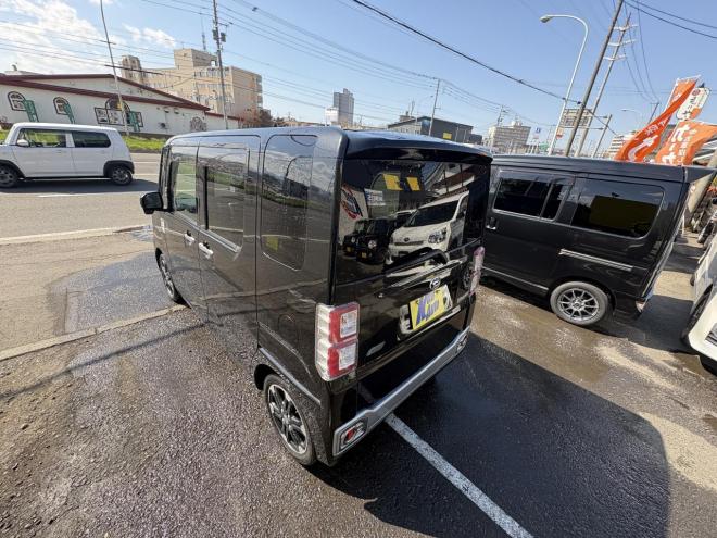 ウェイクWAKE 4WD G-SA TURBO寒冷地仕様　両側パワースライドドア　ブレーキアシスト　VSC　LEDヘッド　エンスタ　ブルートゥースフルセグナビ　シートヒーター　ETC　バイザー　フォグ　スタットレス　　エンジンオイル交換　オイルエレメント交換 4WD 660 ５Dr