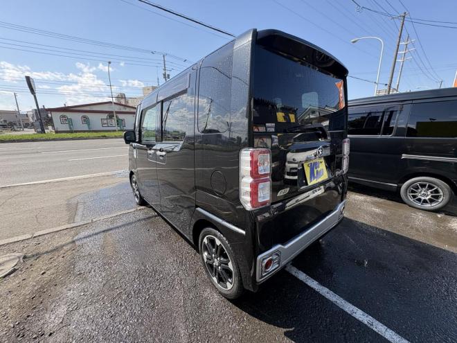 ウェイクWAKE 4WD G-SA TURBO寒冷地仕様　両側パワースライドドア　ブレーキアシスト　VSC　LEDヘッド　エンスタ　ブルートゥースフルセグナビ　シートヒーター　ETC　バイザー　フォグ　スタットレス　　エンジンオイル交換　オイルエレメント交換 4WD 660 ５Dr