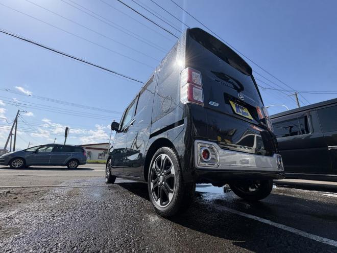 ウェイクWAKE 4WD G-SA TURBO寒冷地仕様　両側パワースライドドア　ブレーキアシスト　VSC　LEDヘッド　エンスタ　ブルートゥースフルセグナビ　シートヒーター　ETC　バイザー　フォグ　スタットレス　　エンジンオイル交換　オイルエレメント交換 4WD 660 ５Dr