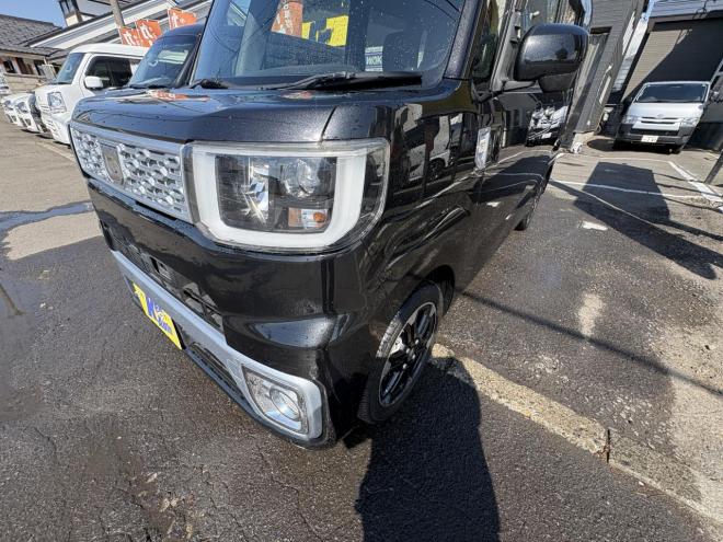 ウェイクWAKE 4WD G-SA TURBO寒冷地仕様　両側パワースライドドア　ブレーキアシスト　VSC　LEDヘッド　エンスタ　ブルートゥースフルセグナビ　シートヒーター　ETC　バイザー　フォグ　スタットレス　　エンジンオイル交換　オイルエレメント交換 4WD 660 ５Dr