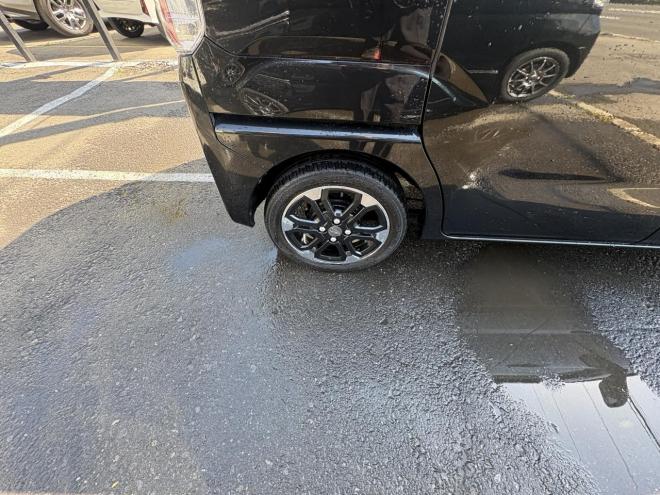 ウェイクWAKE 4WD G-SA TURBO寒冷地仕様　両側パワースライドドア　ブレーキアシスト　VSC　LEDヘッド　エンスタ　ブルートゥースフルセグナビ　シートヒーター　ETC　バイザー　フォグ　スタットレス　　エンジンオイル交換　オイルエレメント交換 4WD 660 ５Dr