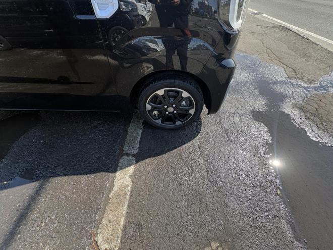 ウェイクWAKE 4WD G-SA TURBO寒冷地仕様　両側パワースライドドア　ブレーキアシスト　VSC　LEDヘッド　エンスタ　ブルートゥースフルセグナビ　シートヒーター　ETC　バイザー　フォグ　スタットレス　　エンジンオイル交換　オイルエレメント交換 4WD 660 ５Dr