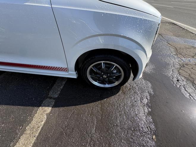 アルトALTO TURBO RS 4WD本州仕入　寒冷地仕様　ブレーキアシスト　TURBO 5AG 純正ワンセグナビ　シートヒーター　HIDヘッド　PUSHスタート　スマートキースペアー有　１５インチアルミ　エンジンオイル交換　スタットレス付　スポーツマフラー付　ETC 4WD 660 5Dr