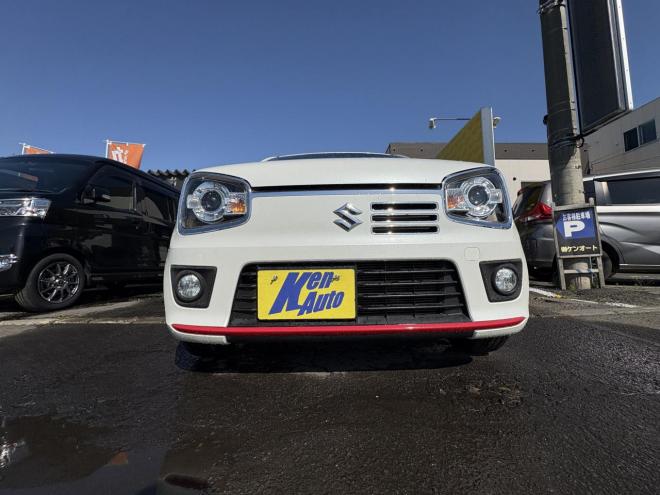 アルトALTO TURBO RS 4WD本州仕入　寒冷地仕様　ブレーキアシスト　TURBO 5AG 純正ワンセグナビ　シートヒーター　HIDヘッド　PUSHスタート　スマートキースペアー有　１５インチアルミ　エンジンオイル交換　スタットレス付　スポーツマフラー付　ETC 4WD 660 5Dr