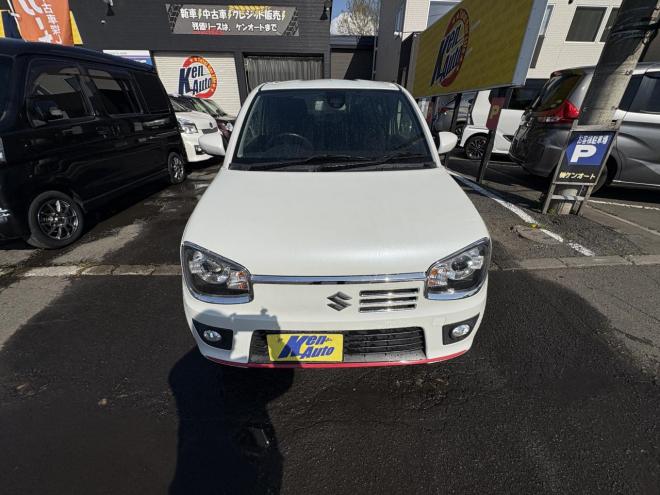 アルトALTO TURBO RS 4WD本州仕入　寒冷地仕様　ブレーキアシスト　TURBO 5AG 純正ワンセグナビ　シートヒーター　HIDヘッド　PUSHスタート　スマートキースペアー有　１５インチアルミ　エンジンオイル交換　スタットレス付　スポーツマフラー付　ETC 4WD 660 5Dr