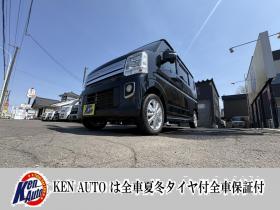 エブリィ　EVERY WAGON 4WD PZ -SP寒冷地仕様　両パワースライド　オートステップ　ブレーキアシスト　ＶＳＣ　エンスタ　HID フルセグナビ　リアヒーター　ETC　バイザー　フォグランプ　エンジンオイル交換 ATF交換　全磨き済み　スタットレス付 4WD 660 5Dr