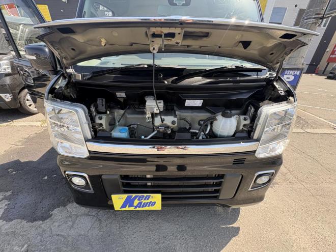 エブリィEVERY WAGON 4WD PZ -SP寒冷地仕様　両パワースライド　オートステップ　ブレーキアシスト　ＶＳＣ　エンスタ　HID フルセグナビ　リアヒーター　ETC　バイザー　フォグランプ　エンジンオイル交換 ATF交換　全磨き済み　スタットレス付 4WD 660 5Dr