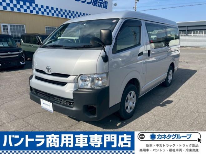 ハイエース2.7 DX ロング ミドルルーフ 4WD　4WD　左側パワースライド　バックカメラ　リアヒーター 2700