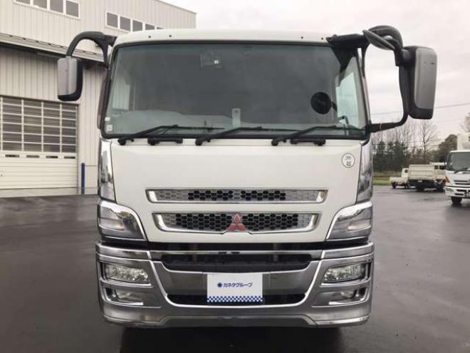 スーパーグレート平ボディ　原木運搬車　QPG-FV60VZ　 2WD 12800