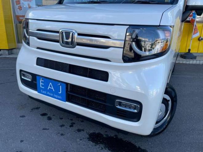 N-VAN+スタイル ファン ターボ ホンダセンシング 4WD　ワンオーナー車/ハイルーフ/Bluetooth/ナビ・フルセグTV/バックカメラ/キー一体型エンジンスターター/フルLEDヘッドライト/LEDフォグ/夏タイヤ装着/ホイール付き冬タイヤ付き/車検整備2年付き/法定整備/修復歴無し 660