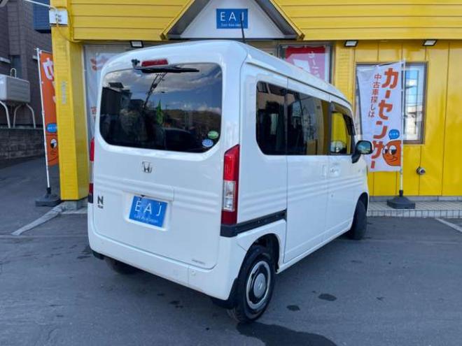 N-VAN+スタイル ファン ターボ ホンダセンシング 4WD　ワンオーナー車/ハイルーフ/Bluetooth/ナビ・フルセグTV/バックカメラ/キー一体型エンジンスターター/フルLEDヘッドライト/LEDフォグ/夏タイヤ装着/ホイール付き冬タイヤ付き/車検整備2年付き/法定整備/修復歴無し 660