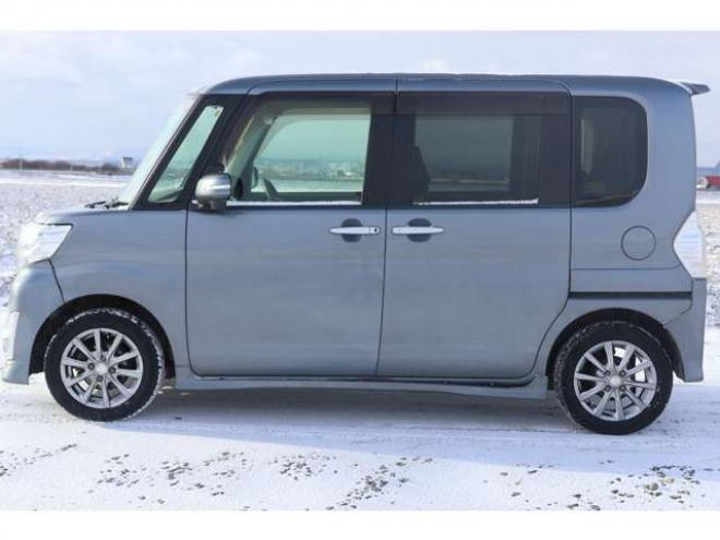 タントカスタム X SA 4WD　検2年　社外ナビ　バックカメラ　両側電動スライドドア　TV　スマートアシスト　自社　ローンカノウ 660
