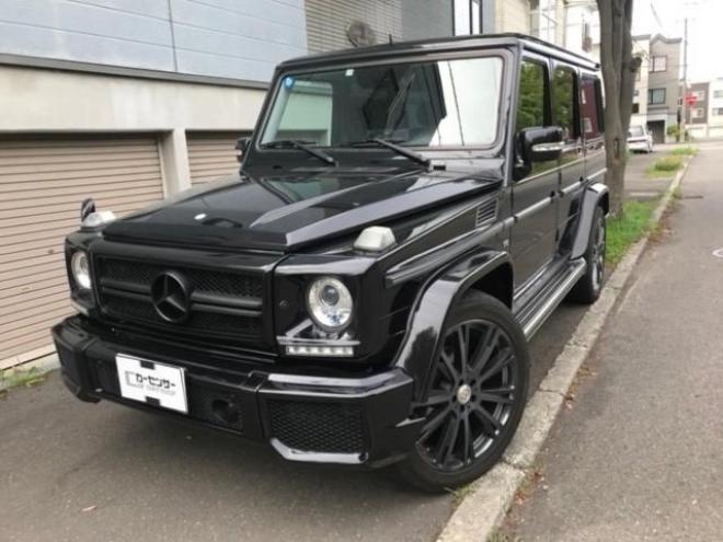 ベンツG500ロング 4WD 後期仕様 ブラバスアルミ