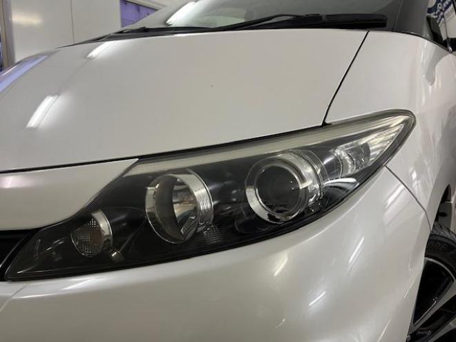 エスティマアエラス　プレミアムエディション　本州仕入　寒冷地仕様　禁煙車　パワーバックドア　両側パワースライドドア　純正ブラックハーフレザーシート　純正１８インチＡＷ　社外１８ＡＷ＋スタッドレスタイヤ付　前後コーナーセンサー　フロントガラス熱線 4WD 2400 5Dr